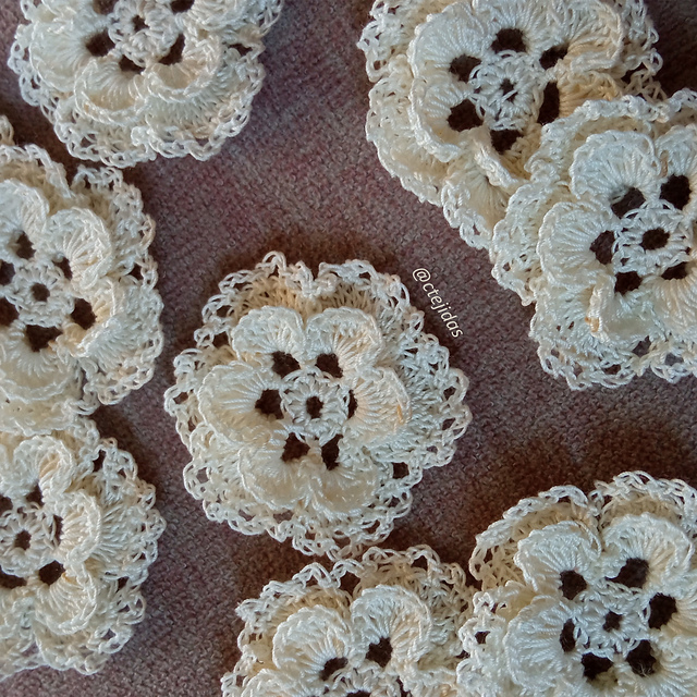Rosa Irlandesa a Crochet
