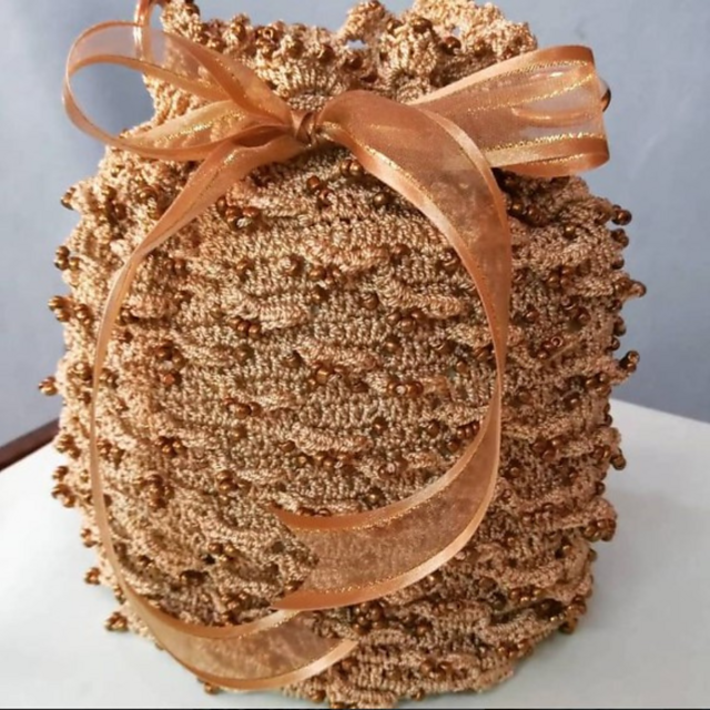 Bolso de Fiesta a Crochet