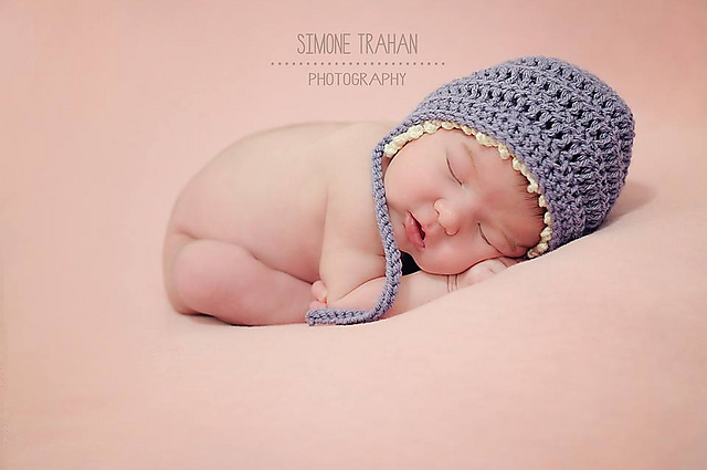 Vintage Inspired Baby Bonnet
