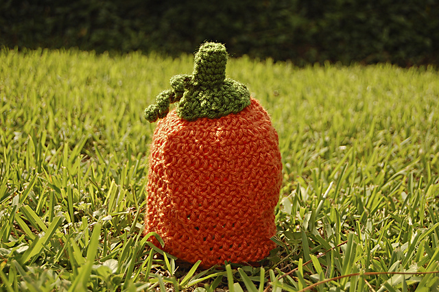 Crochet Pumpkin Beanie