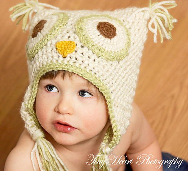 Owl Earflap Hat