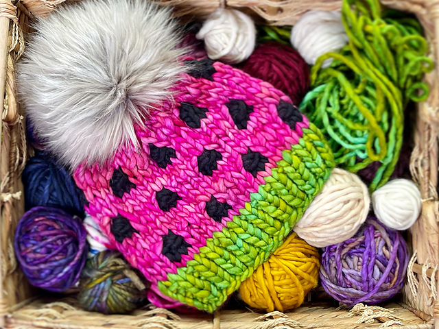 Watermelon Beanie