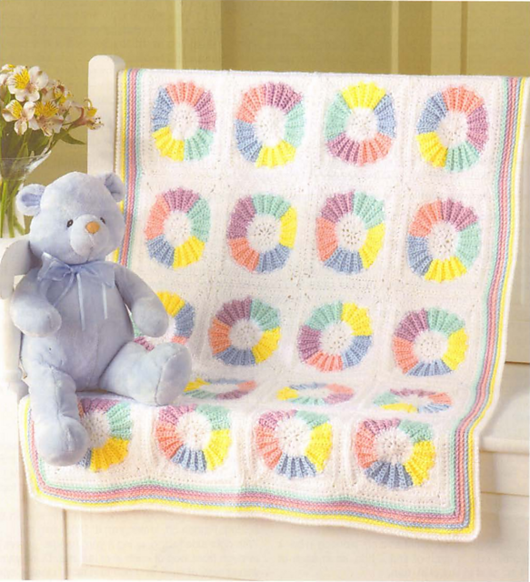 Going in Circles Baby Blanket