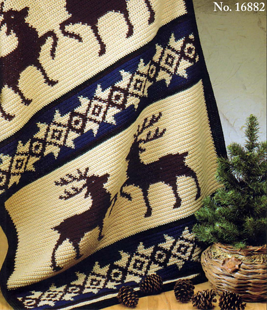 Stag Afghan