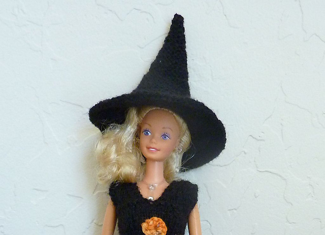#A33 Black Halloween Hat