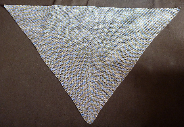 Simple Solid Shawl
