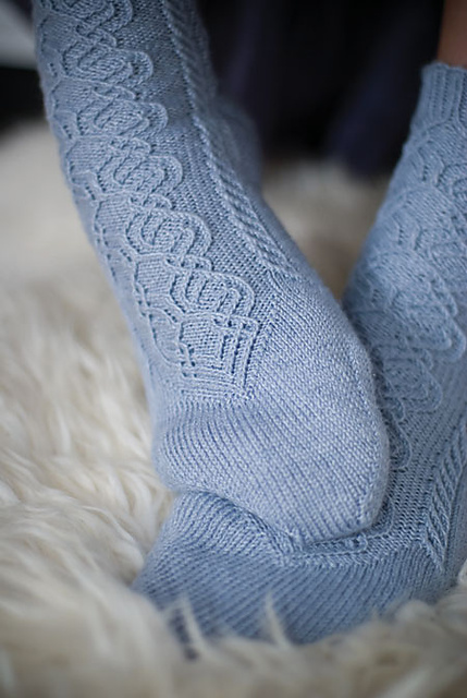 Twisted Stitch Salzburg Socks