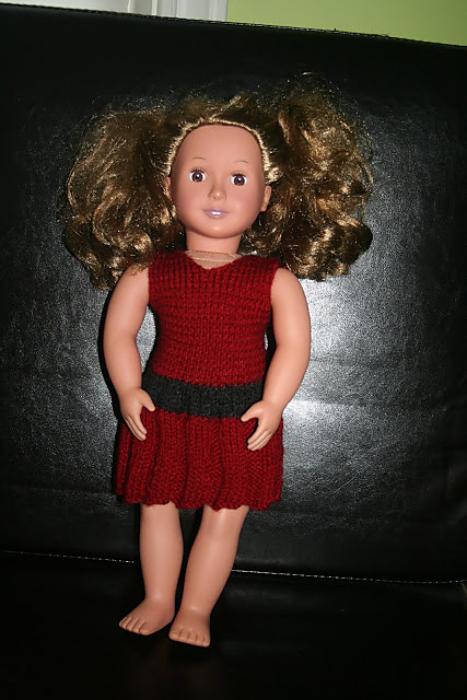 Pleated Jumper for 18 Inch Doll