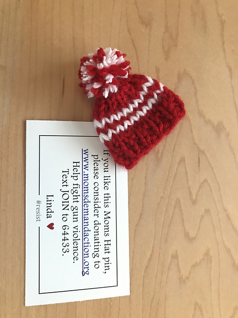 Moms Demand Hat Pin (Flat)