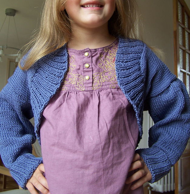 Design H - Striped or Plain Bolero