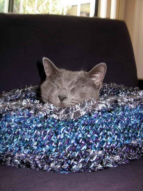 Crochet Pet Bed