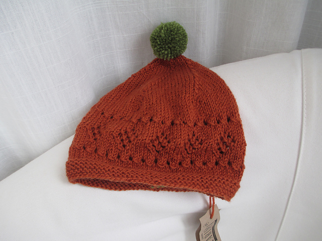 Lace Border Beanie