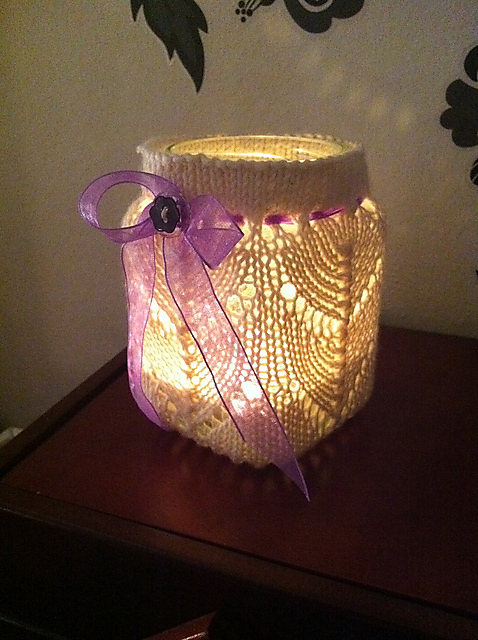 Mia Lyslykt/ Candle cozy