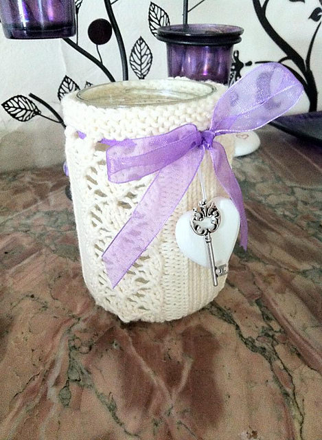 Summer Lantern Candle Cozy