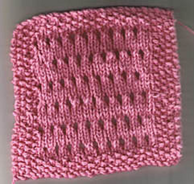 Eyelet Washcloth