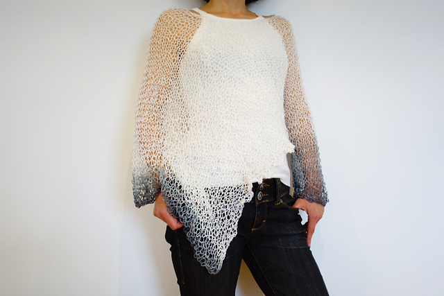 Chelsea Asymmetrical Poncho