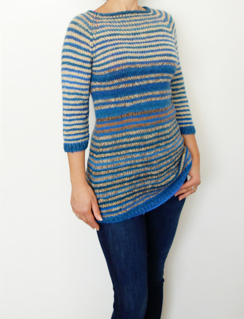 Striped Fitted Sweater