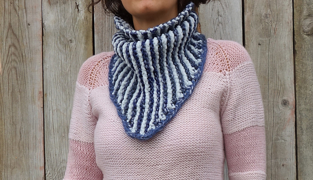 Striped Bandana Cowl