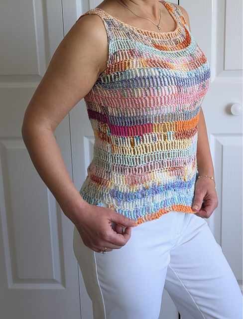 Scrappy Stripes Top