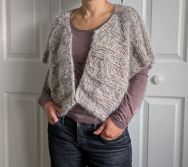 Chunky Ribbed Short Cardi