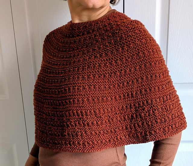 Knit Bit Cape