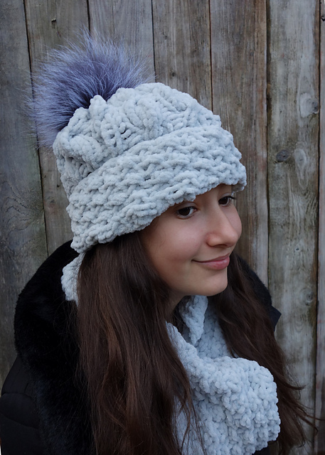 Bubble Hat&Cowl