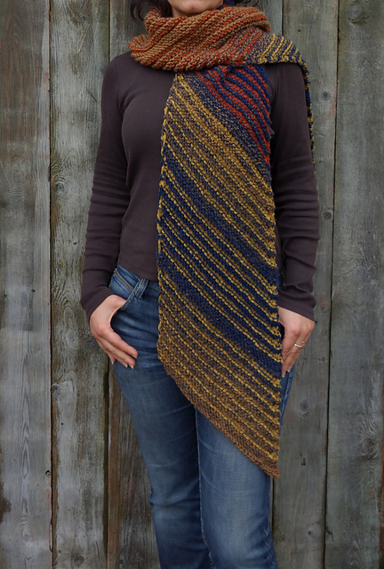 Maple Leaves Scarf