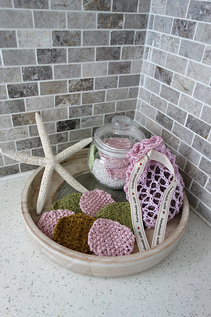 Face Scrubbies& Mesh Bag Set