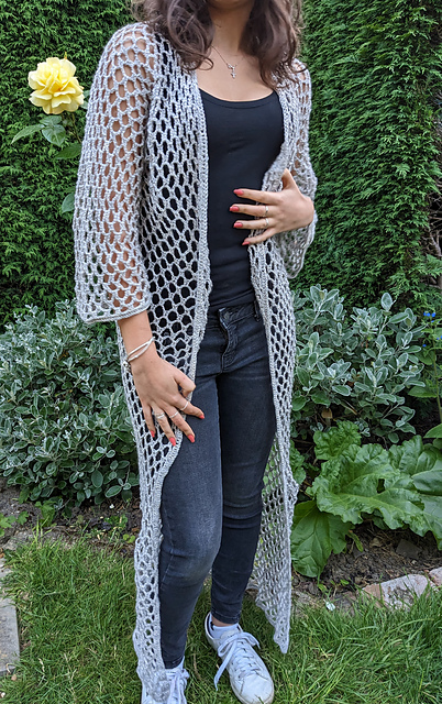 Mermaid Long Cardigan