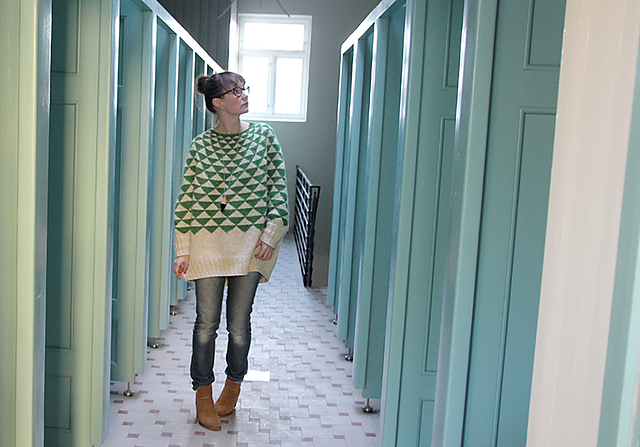 Garland Poncho-Sweater / Vimpel Ponchogenser