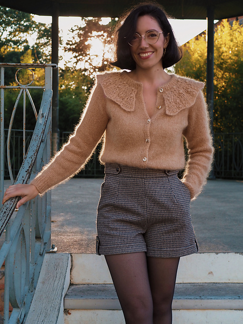 Ravelry: Mahonia Cardigan pattern by Camille K