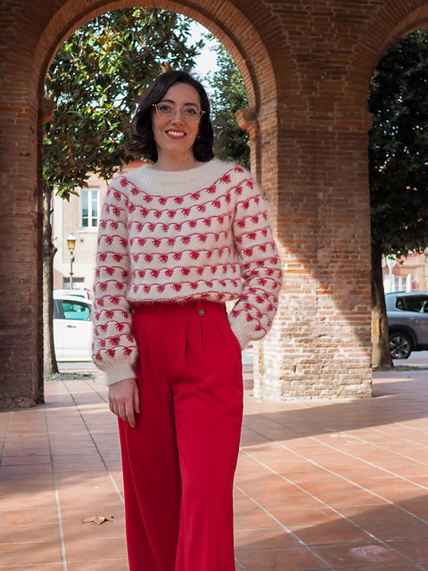 Flower Lanterns Sweater