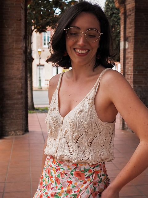 Ravelry: May Be Lily Tank pattern by Camille K