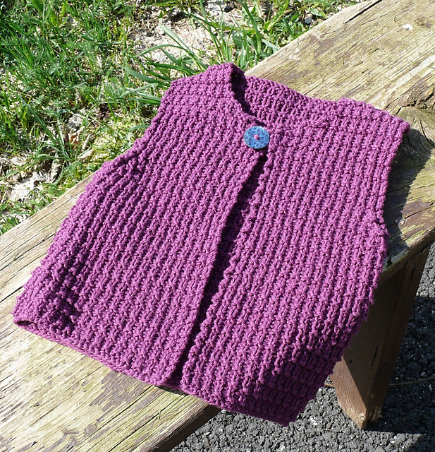 Gilet Claie Col Rond