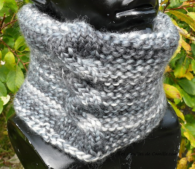 Cowl Skadi for adult and child