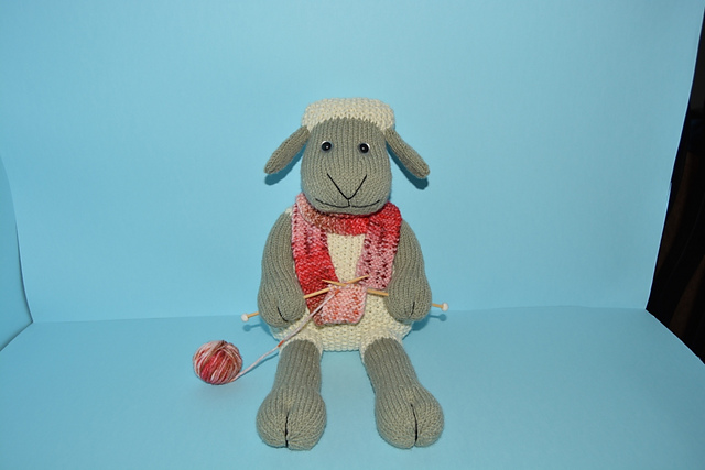 Lola Lamb-Bert The Knitting Sheep