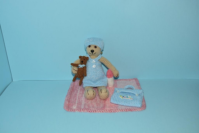 Tessa Teddy With Bed Time Outfit