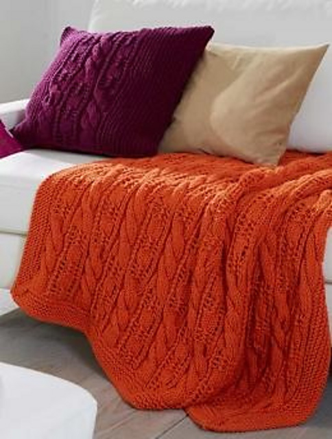 Afghan and Pillow Cover