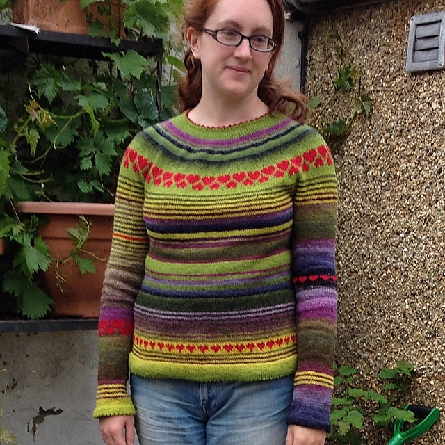 Top-down Yoked Sweater Generator