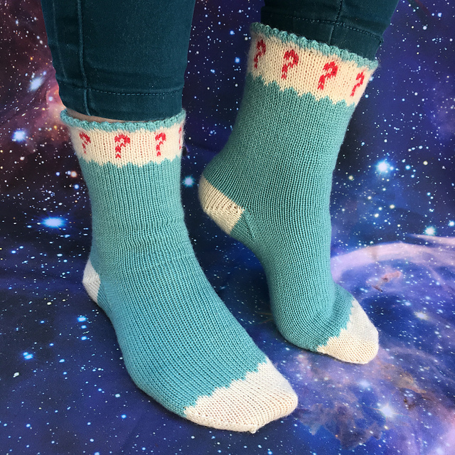 The Tea's Getting Cold: Dr Who 7th Doctor Socks