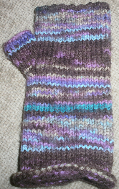 Picot Fingerless Worsted