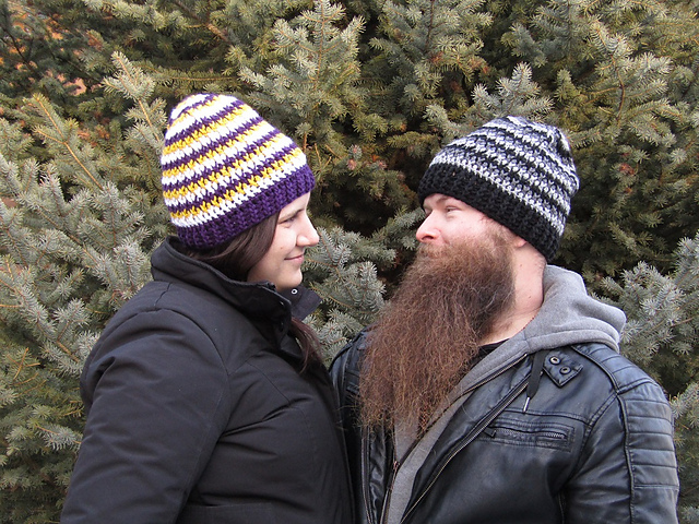Sassy Stripes Beanie