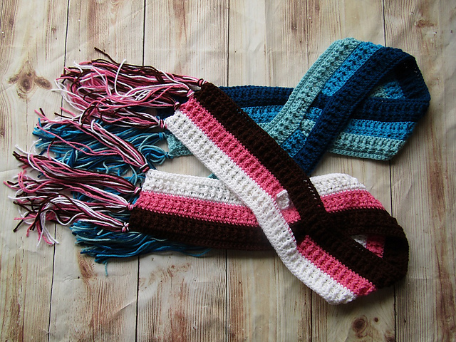 Unisex Keyhole Scarf