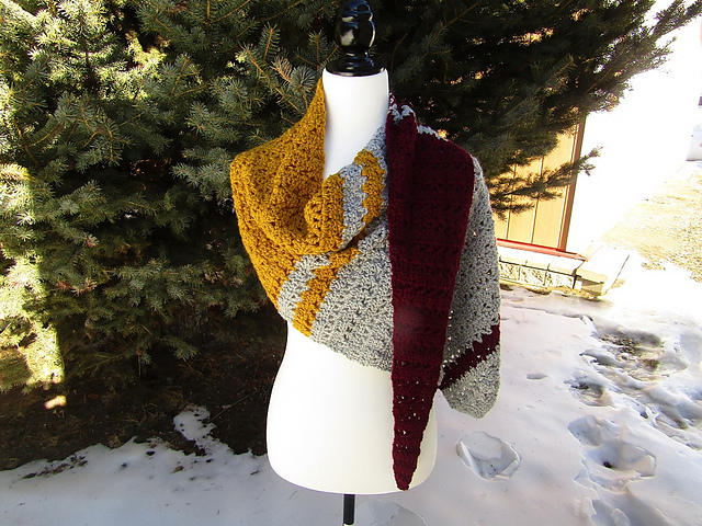 Montana Sunset Shawl