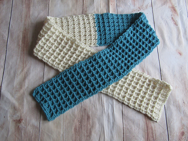 Waffle Scarf