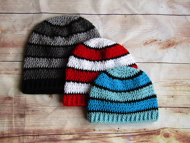 Scrappy Striped Hat