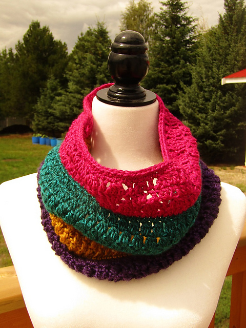 Stitch Sampler Cowl