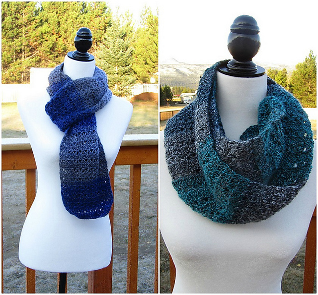 Midnight Horizon Scarf