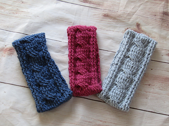 Winding Roads Ear Warmer