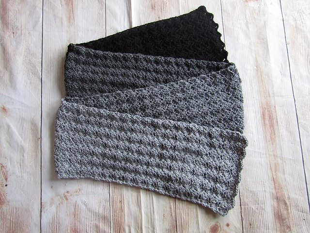 Unisex Block Scarf